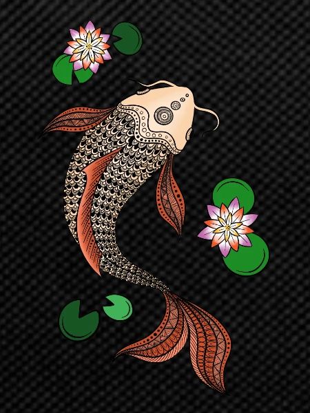Mandala Koi colour