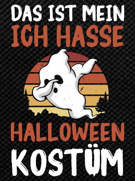 Ghost I Hate Halloween Costume