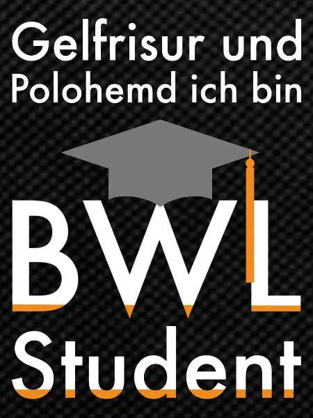 BWL Student Bachelor Geschenk