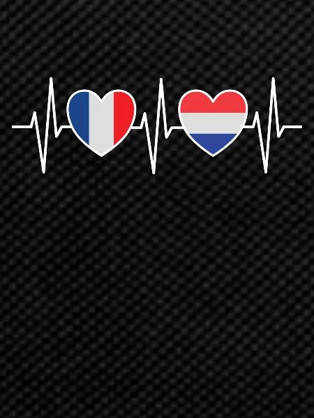 France and Netherlands Dutch flag