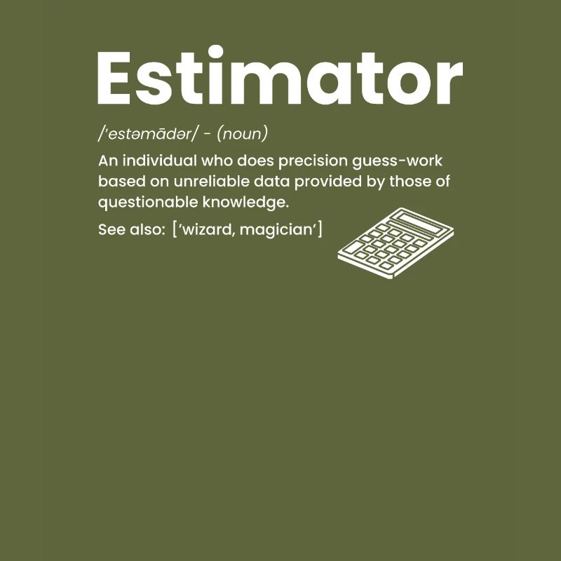 estimator definition, estimator