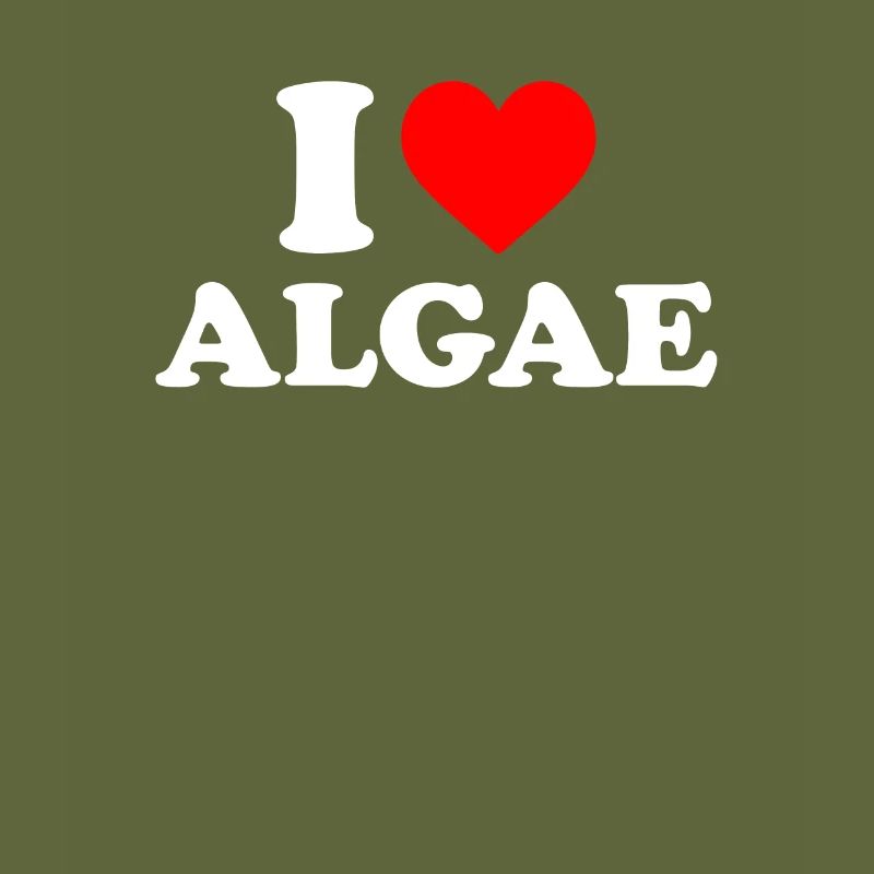 I love algae, algae diatom
