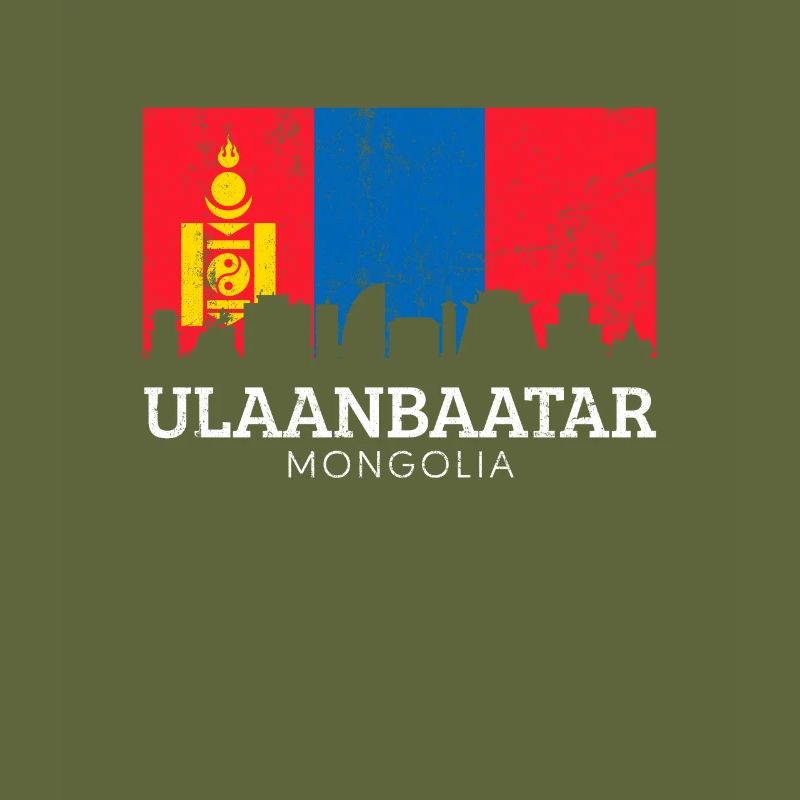 ulanbataar, Mongolian flag mongolia