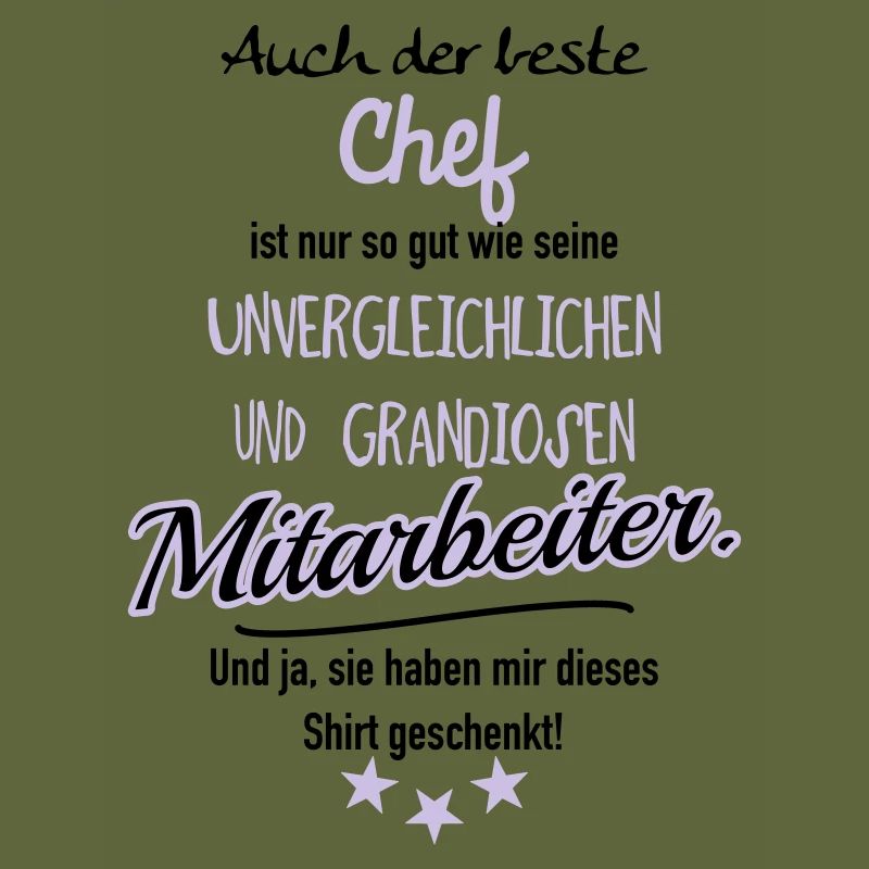 bester Chef grandiose Mitarbeiter