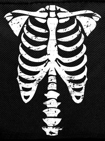 Halloween bones costume