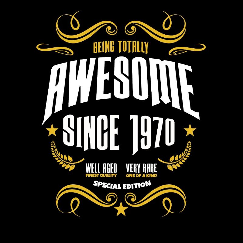 Being Totally Awesome Since 1970