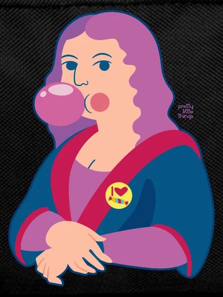 Mona Lisa chewing gum