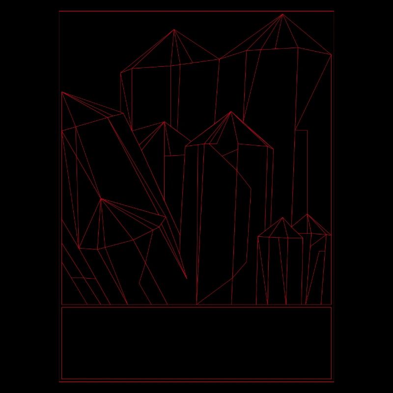 Le cristal rouge