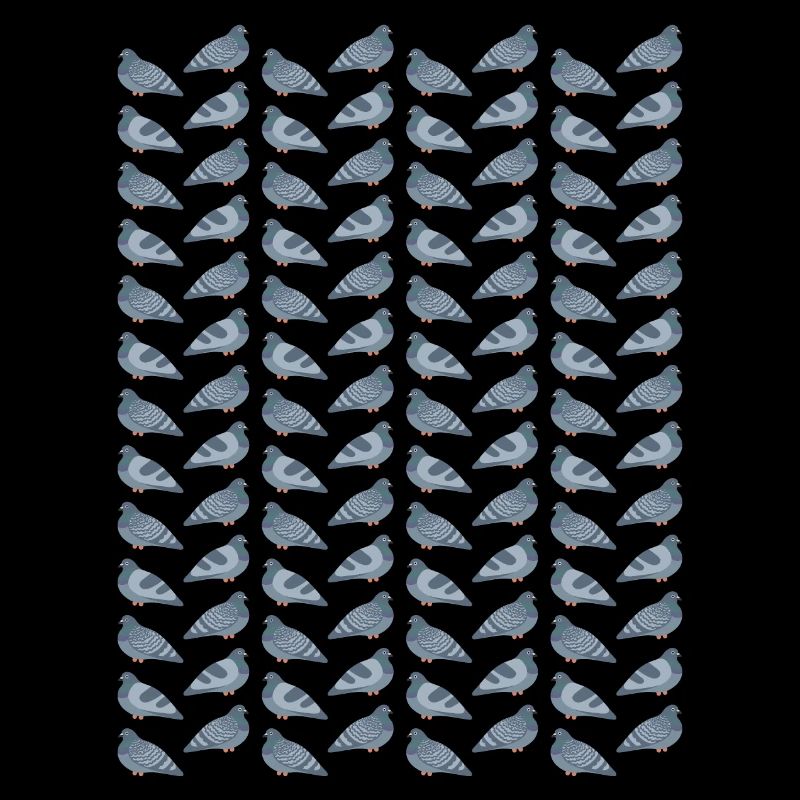 Pigeon Pattern Friends