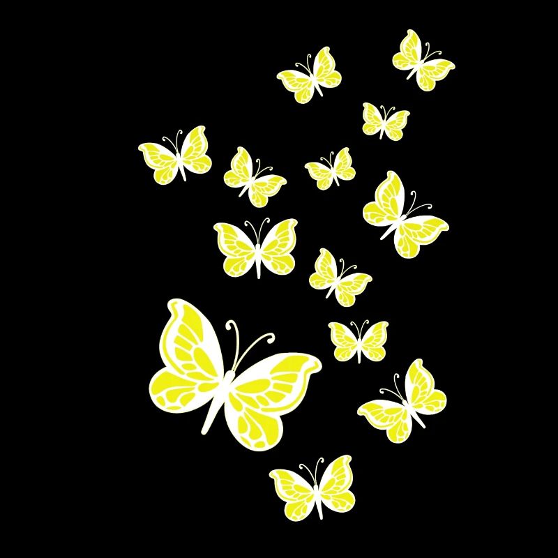 Papillons blanc-jaune