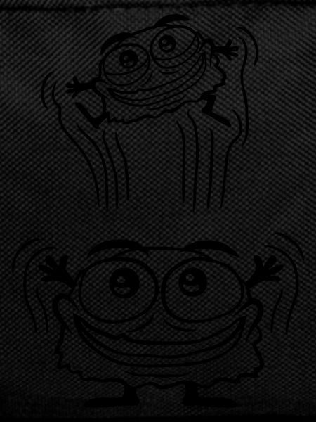 Monster throws child up