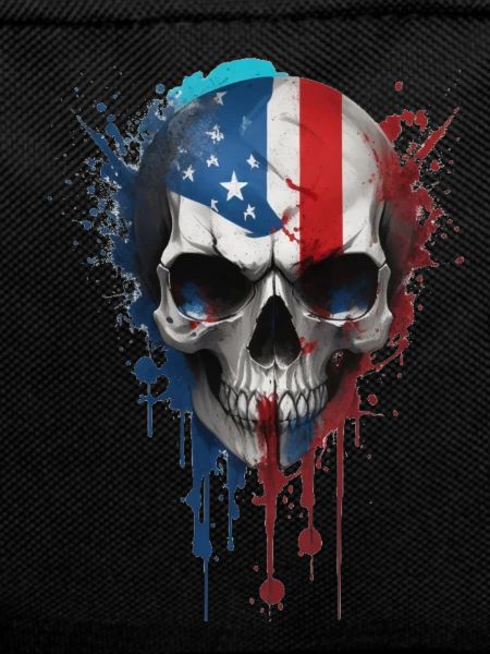 USA skull
