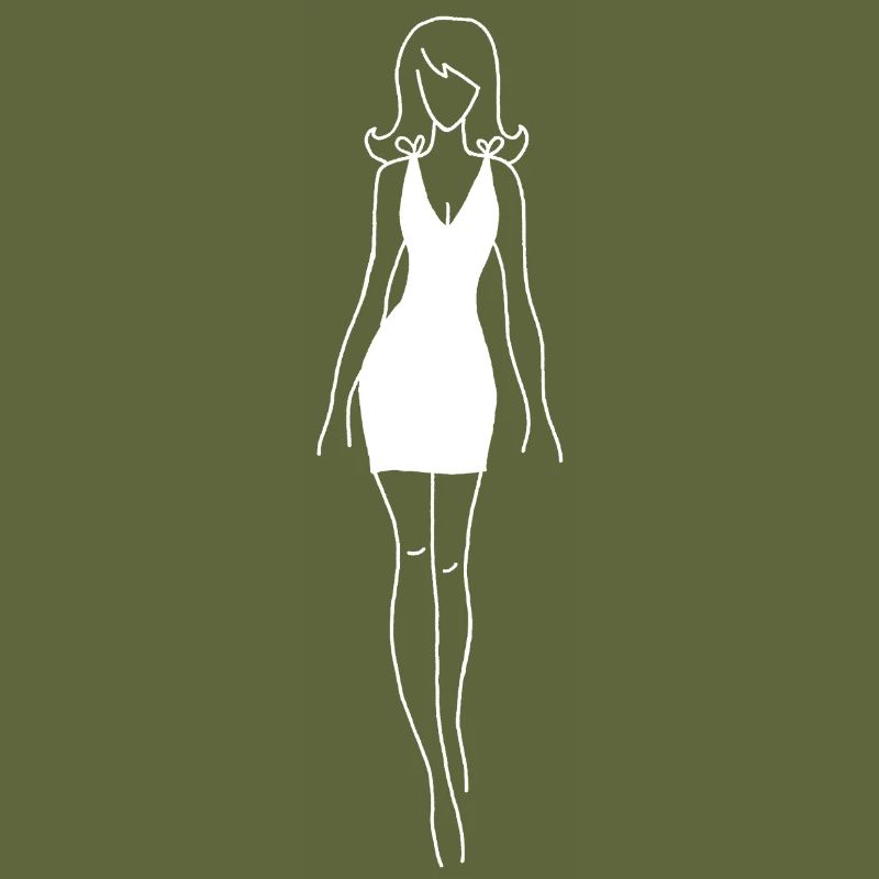 Das weiße Kleid