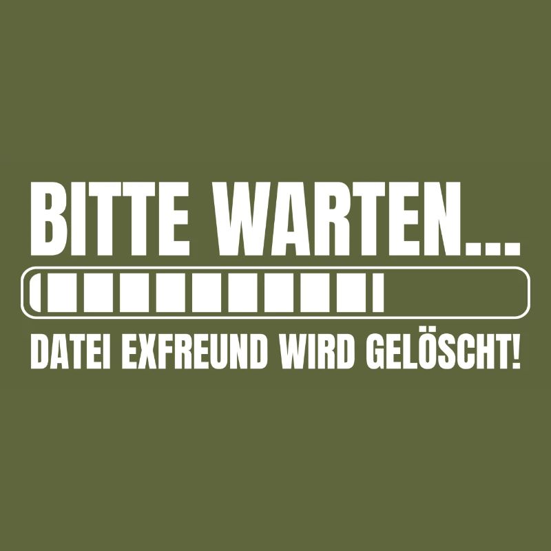 Bitte warten Datei Exfreund wird gelöscht