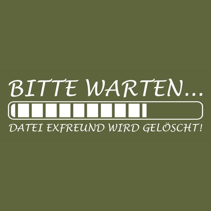 Bitte warten Datei Exfreund wird gelöscht