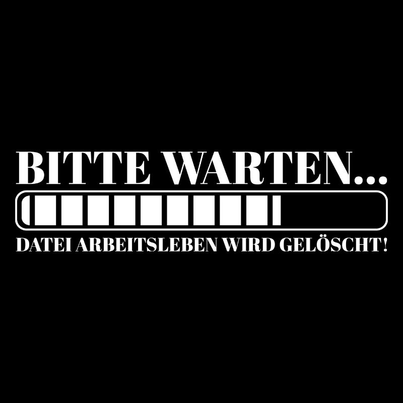 Bitte warten Datei Arbeitsleben wird gelöscht