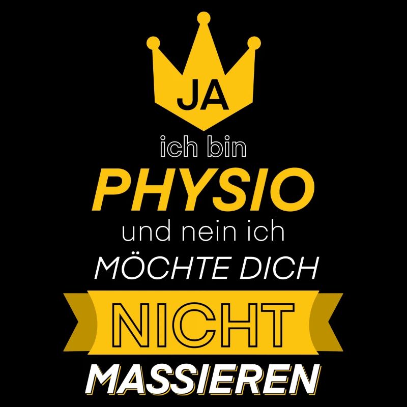 Physiotherapeut Physio Massage Geschenk