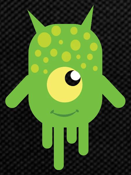 Green Slimy Monster