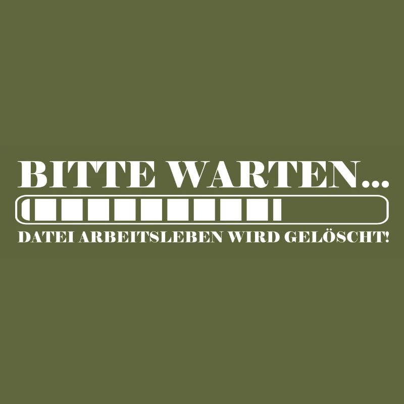 Bitte warten Datei Arbeitsleben wird gelöscht
