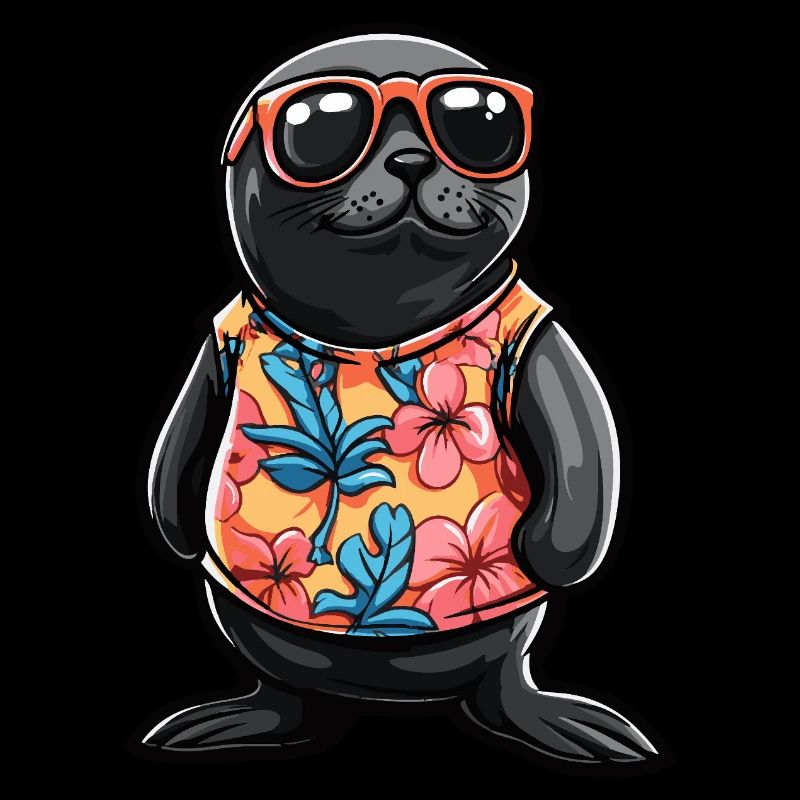 Seal Animal Cool Summer