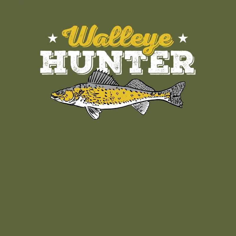 Walleye Hunter Walleye Fischen