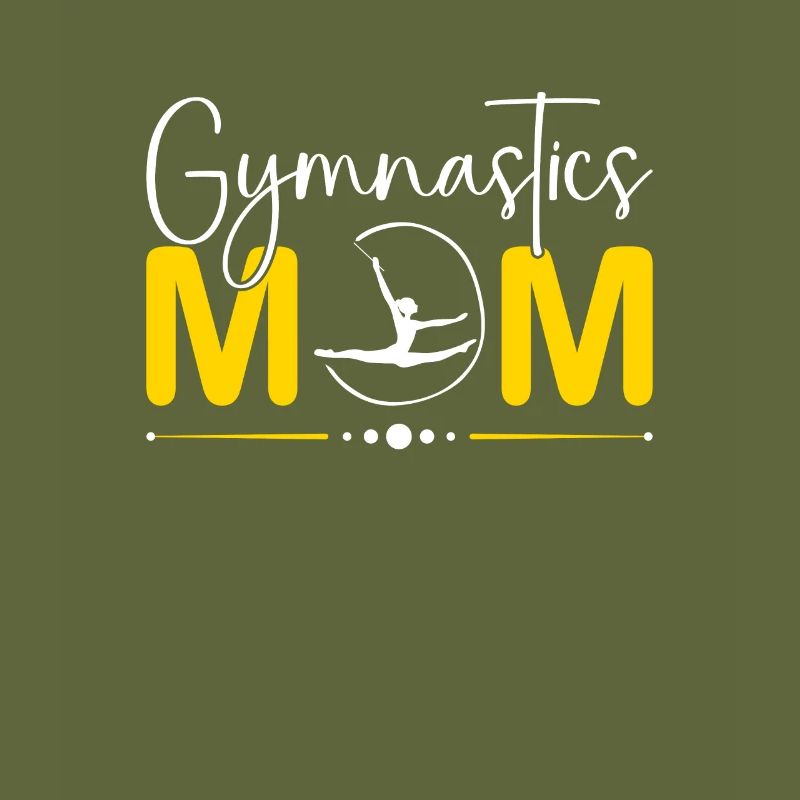 Stolze Gymnastik-Mutter