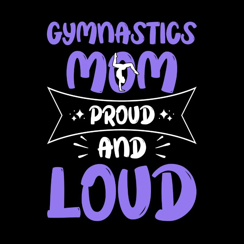 Stolze Gymnastik-Mutter