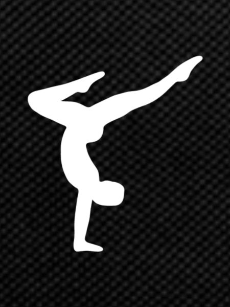 GYMNASTICS TUMBLER : handstand
