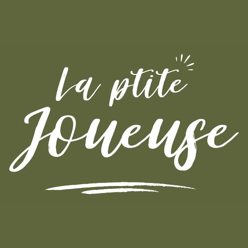La ptite Joueuse motif clair