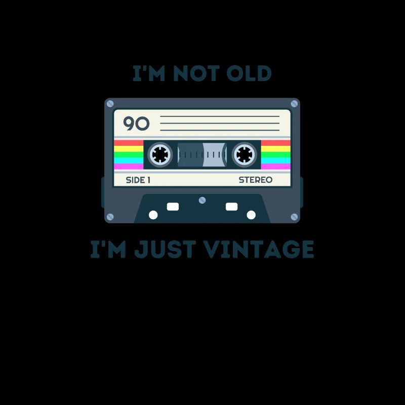 Retro -sarkastisches Alter Spruche