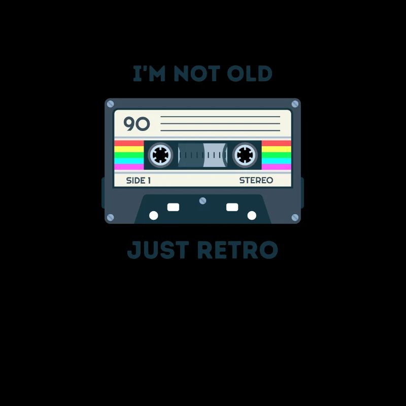 Retro -sarkastisches Alter Spruche