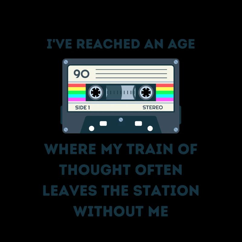 Retro -sarkastisches Alter Spruche