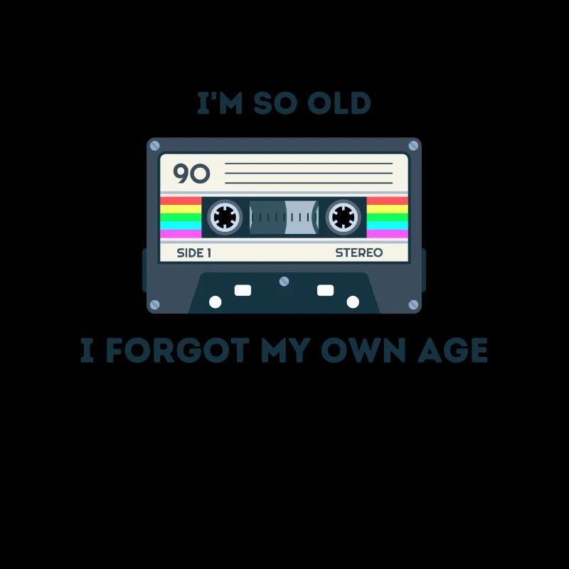 Retro -sarkastisches Alter Spruche