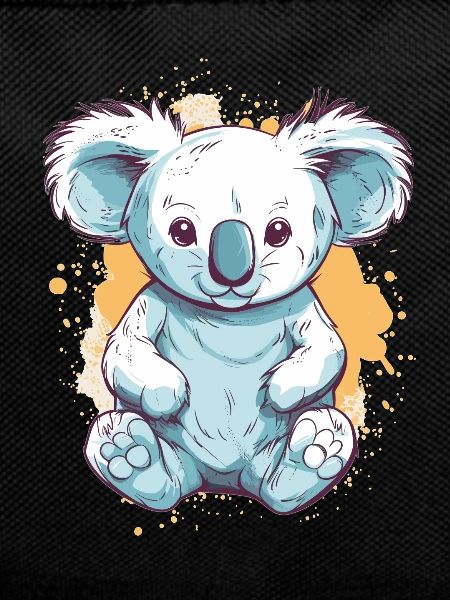 Cute Anime Style Koala Kawaii