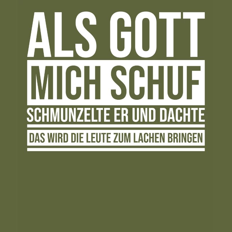 When God created me, he smiled and thought