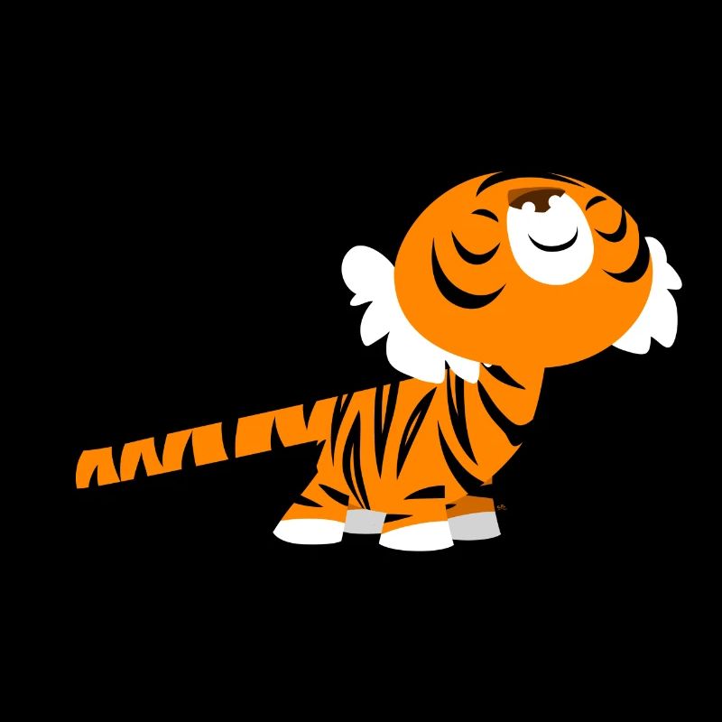 Erstreckender Tiger von Cheerful Madness!!