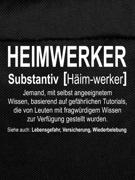 Heimwerker - Bedeutung