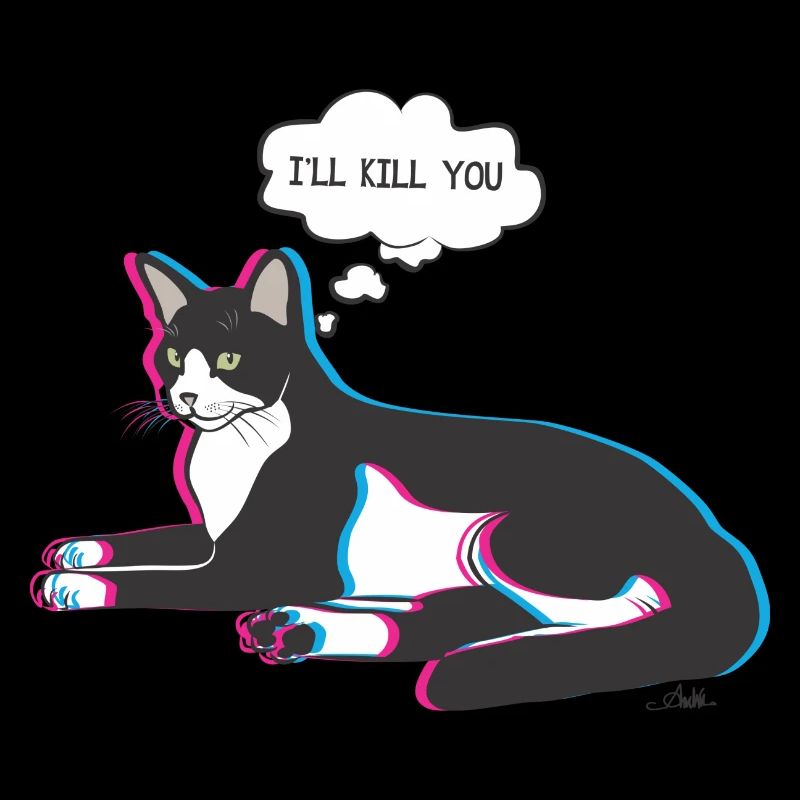 chat je vais te tuer
