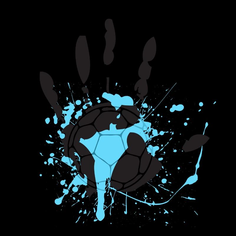Blue Hand large