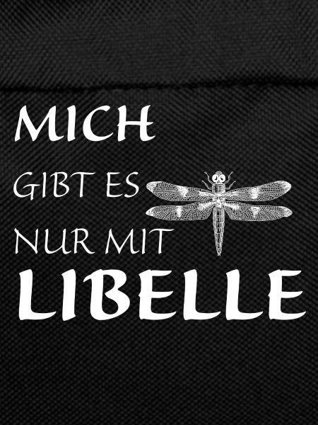 Nur mit Libelle