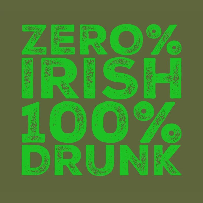 Zéro% irlandaise, 100% ivre