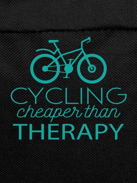 Cycling: Cycling - cheaper than Therapy