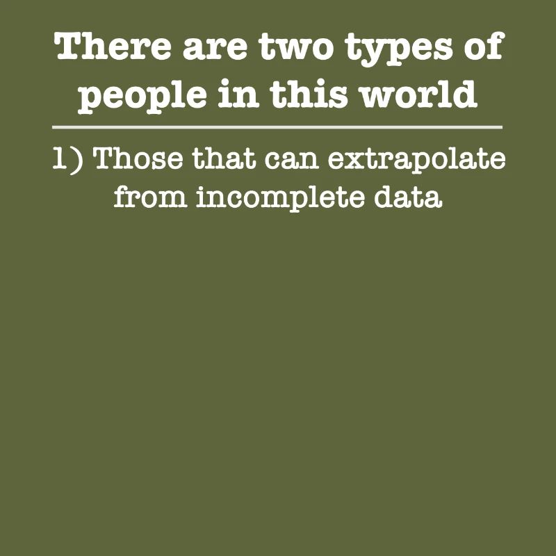 Extrapolate Data people