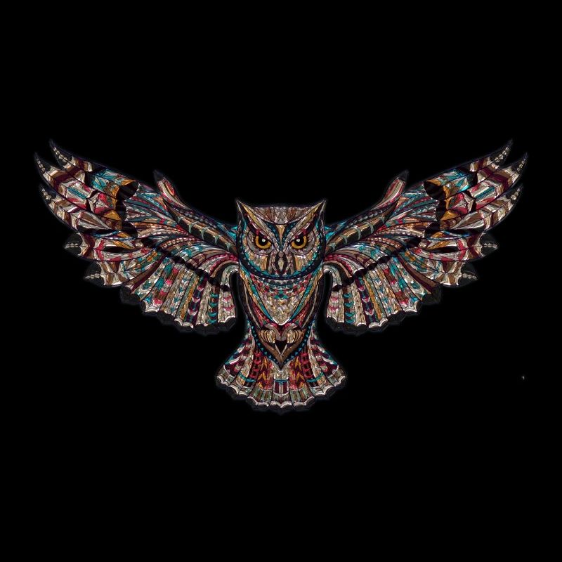 Loli die dekorierte Eule