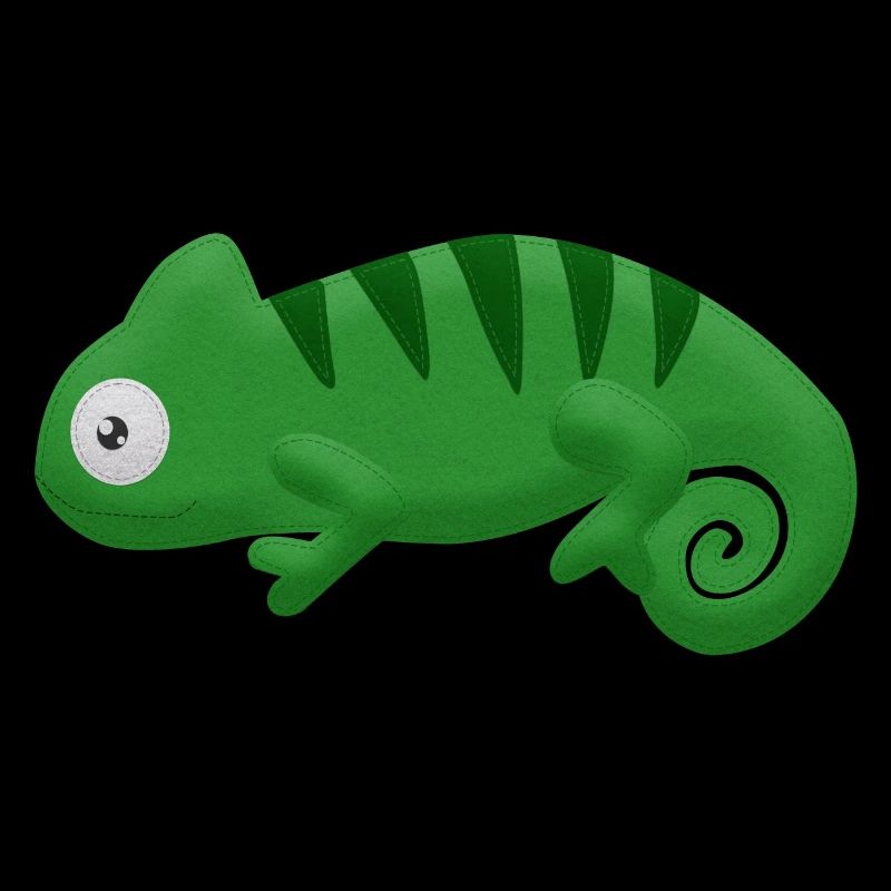 Felt Chameleon