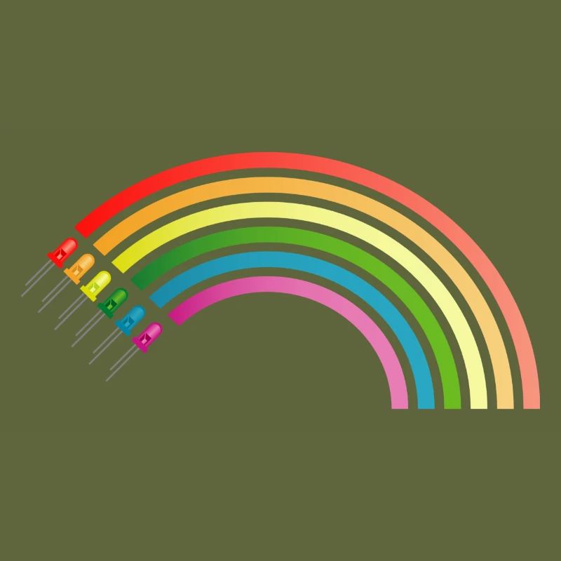 Regenbogen LED