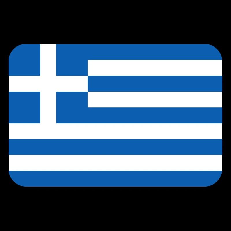 GREECE FLAG round corner 400 dpi