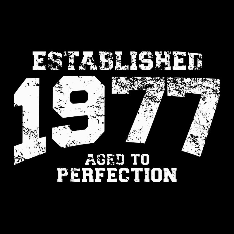 established 1977 - aged to perfection (fr)