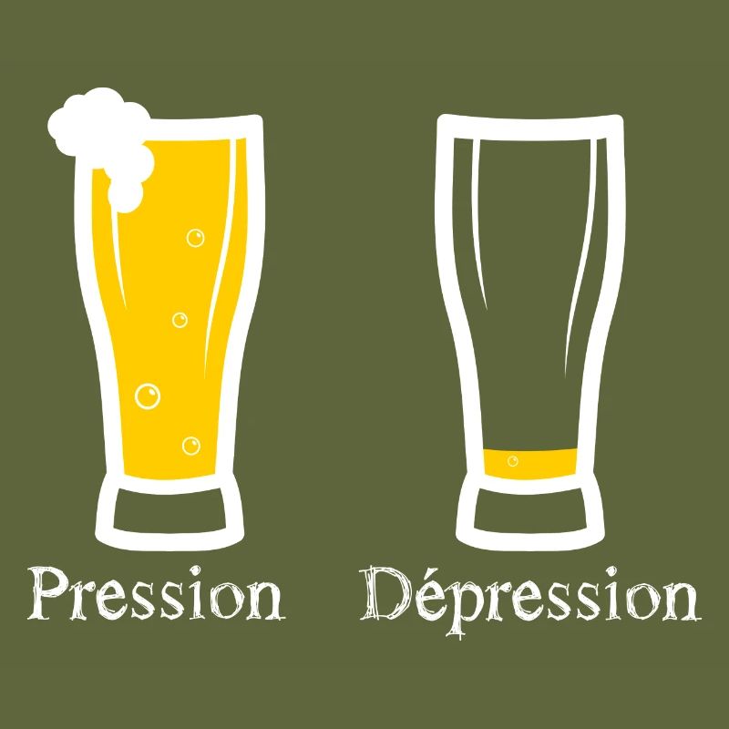 pression - depression - bière