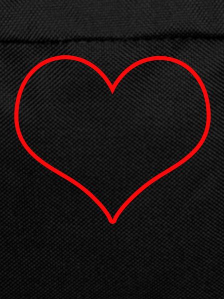transparent red heart